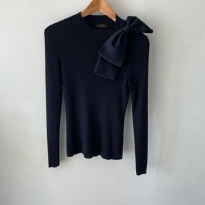 Ted Baker Ambher sweater with an removable bow